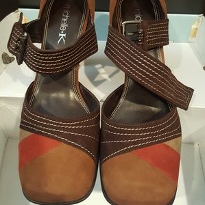 suede Michelle k heels 